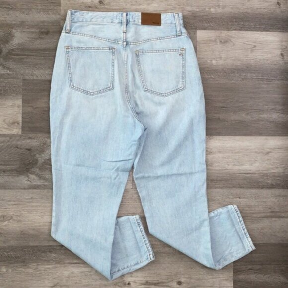 Madewell Curvy Perfect Vintage Jean Womens 28 Blue Extra High Rise 2020 Cotton - Picture 2 of 11